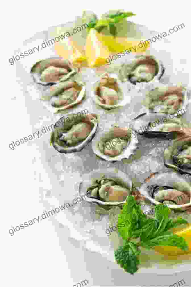 A Close Up Of A Plate Of Oysters With Lemon Wedges And A Glass Of Beer Amber River: A Guidebook To Unique Pubs Of Vancouver Island And The Salish Sea