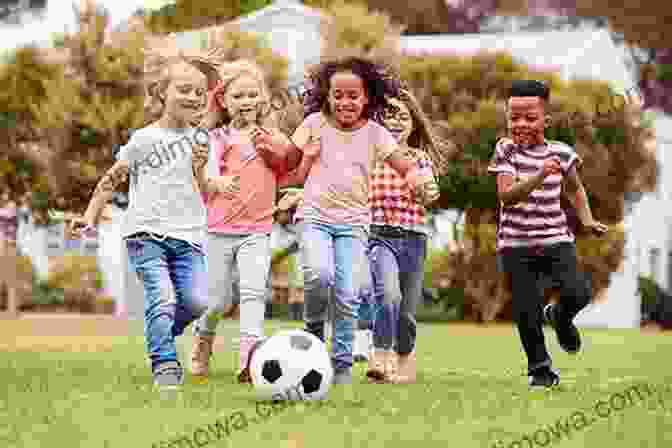 A Group Of Children Playing Soccer Together Frankie S Magic Soccer Ball #3: Frankie Vs The Cowboy S Crew