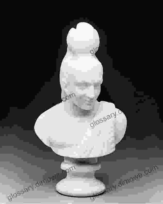 A Photograph Of A Marble Bust By Edmonia Lewis, Capturing The Contemplative And Introspective Nature Of Her Sculptures. Stone Mirrors: The Sculpture And Silence Of Edmonia Lewis