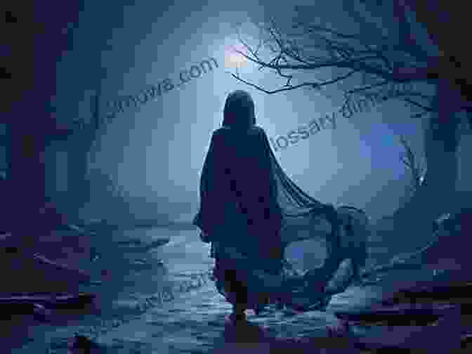 A Photograph Of A Solitary Figure Walking Along A Moonlit Path Light And Life Michael Gross