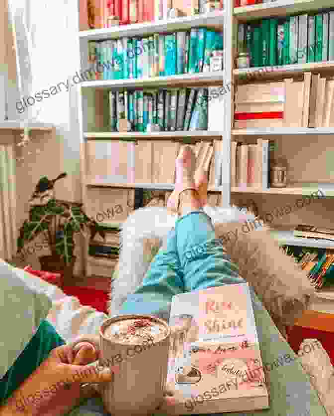 A Woman Sitting In A Cozy Chair, Reading A Book With A Warm Cup Of Tea Beside Her A Tail Of Two Twins: A Motivational Children S About Two Twin Cats Who Embrace Their Unique Nature