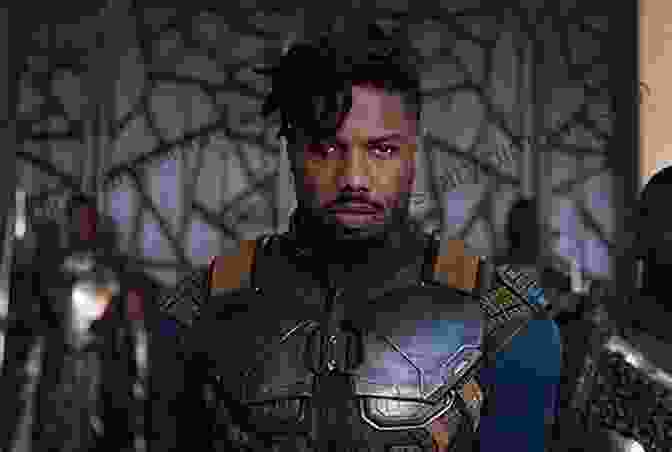 Michael B. Jordan As Killmonger Black Panther Little Golden (Marvel: Black Panther)