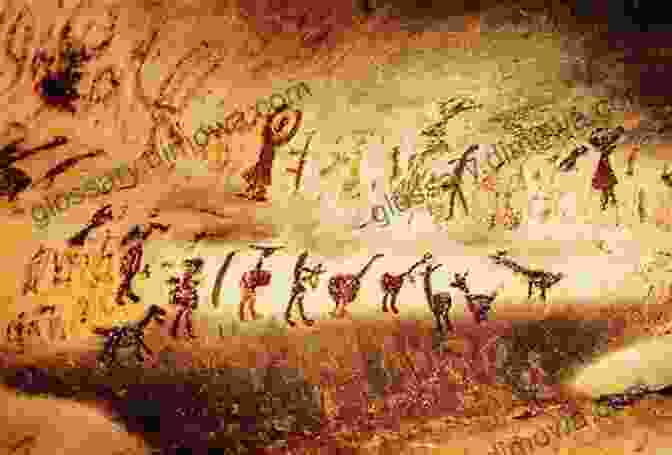 Stone Age Tales: The Great Cave Book Cover With A Depiction Of A Cave Painting Stone Age Tales: The Great Cave