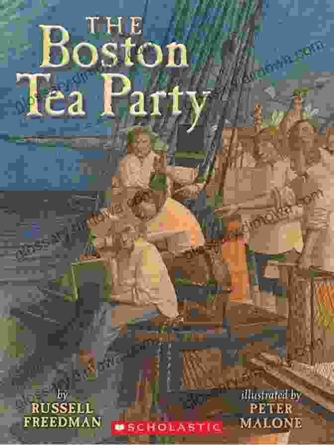 Tea Party In Boston Book Cover A Tea Party In Boston (Book 1): History Buff Club A Time Traveling