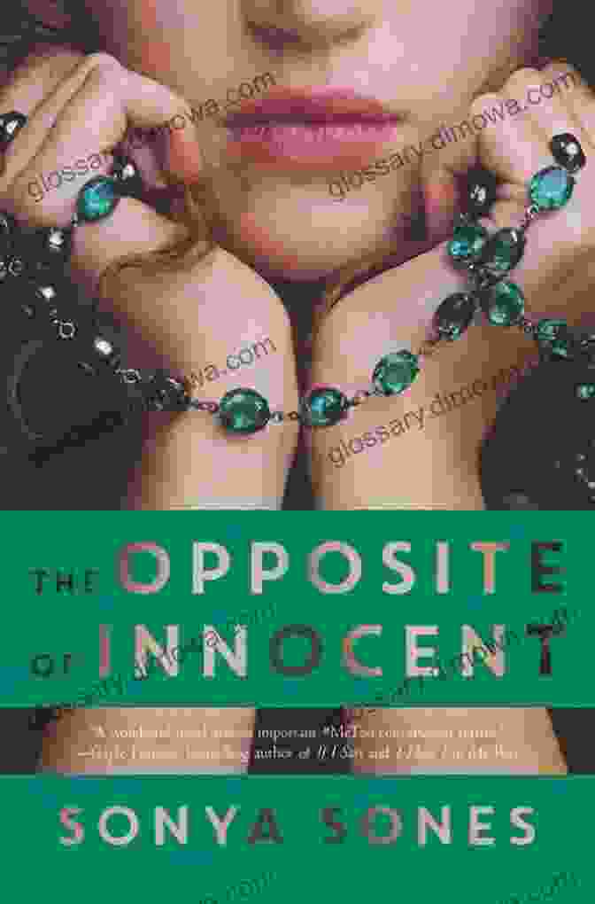 The Opposite Of Innocent Book Cover Featuring A Close Up Of A Young Girl's Face, Her Eyes Veiled And Lost In The Shadows The Opposite Of Innocent Sonya Sones