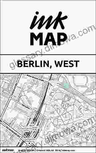 Berlin West Inkmap Maps For EReaders Sightseeing Museums Going Out Hotels (English)