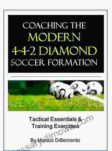 Coaching The Modern 4 4 2 Diamond Soccer Formation: Tactics Training Exercises