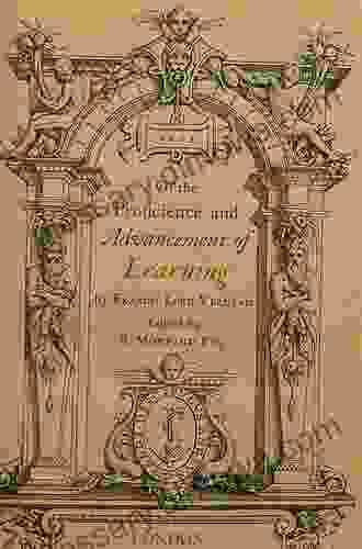 The Advancement Of Learning (Modern Library Science)